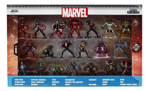 Figuras Marvel Nano Metalfigs Super Heroes Jada 4132