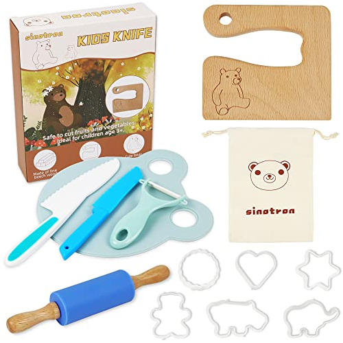 Sinotron 13 Pcs   Niños,   Cocinar De Verdad, Herramie...