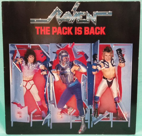 O Raven Lp The Pack Is Back 1986 Alemania Ricewithduck