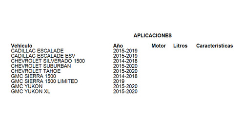 Manguera Vacio Freno Gmc Yukon Xl 2015-2020 Gm Parts