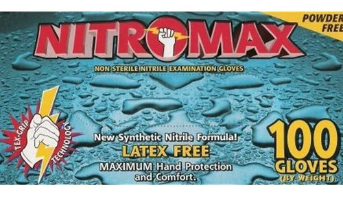 Nitromax Nitrilo Polvo Libre Examen Xlarge