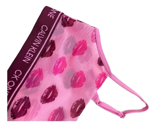 Top Calvin Klein One Kisses Fiusha - Original Y Nuevo