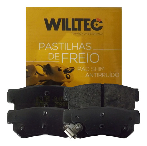 Pastilha Traseira  Azera 3.3 V6 Aut 2006 2007 2008 2009 2010