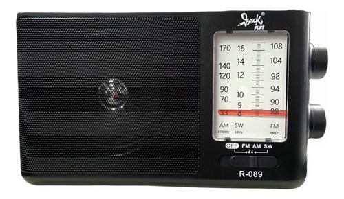 Radio Am / Fm / Sw R-089 Con Conexion Ac Y Dc Transportable