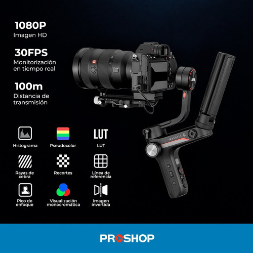 Imagen 5 de 10 de Estabilizador Gimbal Celular Zhiyun Weebill S Version 3 Axis
