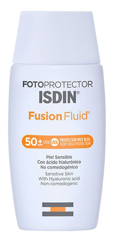 Fotoprotector Isdin Spf 50+ Fusion Fluido Protector Solar Piel Sensible