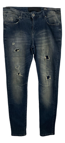 Calça Jeans Detalhes 'detroyed' Da Nine & Pocket - Tam 46