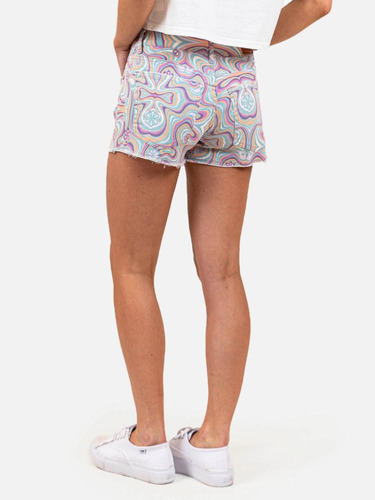 Short Jeans Mujer Multicolor Maui And Sons