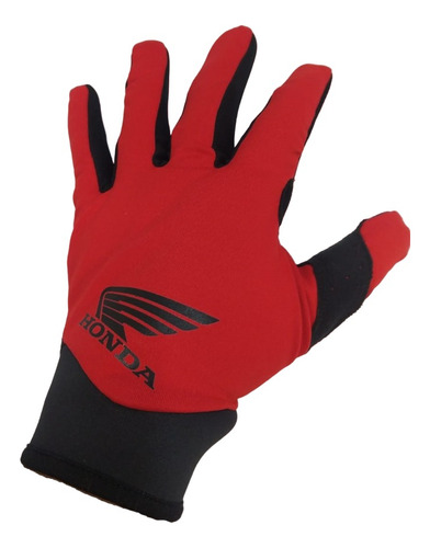 Guantes Verano Pole Honda Original Rojo Talle L Centro Motos