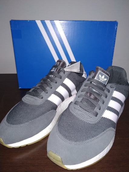 tenis adidas iniki cinza