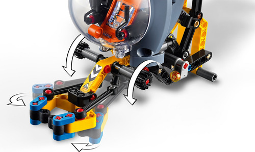 Lego Technic 42201 Submarino De Aguas Profundas