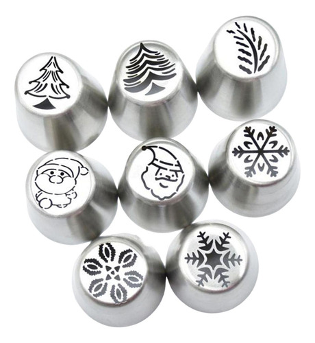 Kit De 8 Puntas Para Manga Pastelera, Kit De Decoración De