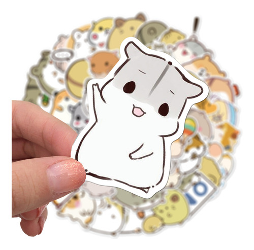 . 50 Pegatinas Impermeables Con Dibujos Animados De