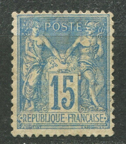 Francia Sello Estampilla Yvert 101 Sage 1892