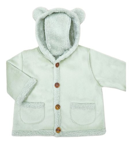  Tapado Osito Mini Anima Invierno Abrigo Bebe Kids Campera