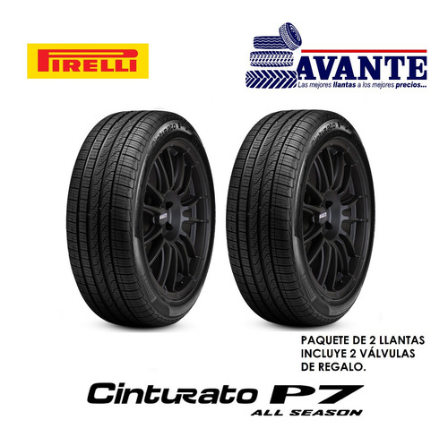 Llanta 225/45r19 Pirelli Cinturato P7 As Runfl 96v Xl(paq.2)