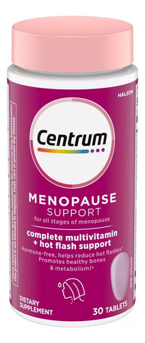 Centrum Apoyo A La Menopausia Y A Los Sofocos 30 Tabletas