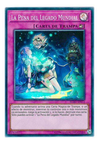Yugi-oh! World Legacy Sorrow Flod-en073 Super