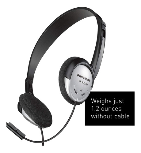 Auriculares Supraaurales Ligeros De Panasonic Con Xbs