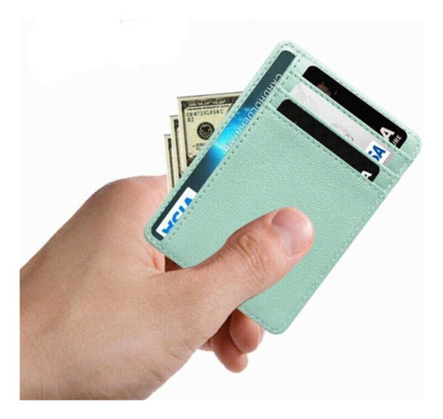 Billetera Tarjetero Hombre Mujer  Rfid Wallet Card Holder