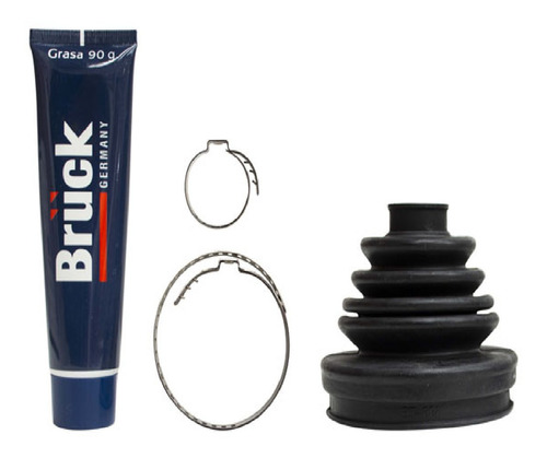 Kit Cubrepolvo Abrazadera Bruck Para Jetta A3 2.0l 1993-1999