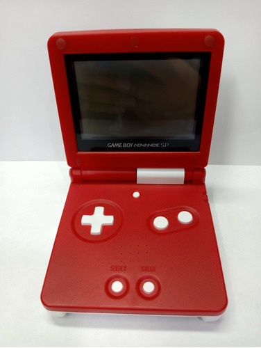 Game Boy Advance Sp Pokémon Carcasa Custom 