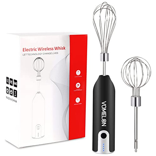 Electric Hand Mixer Whisk| Wireless Rechargeable Handhe...