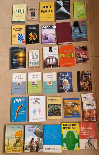 Libro La Odisea, Baldor, 100 Años De Soledad Y Mas (Usado)