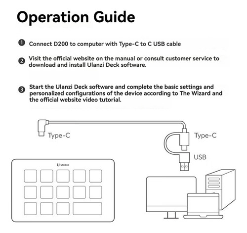 Controlador De Estudio Con Teclado Visual Stream Deck D200