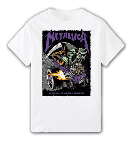 Remera Metallica - Album Cover Aesthetic Unisex 