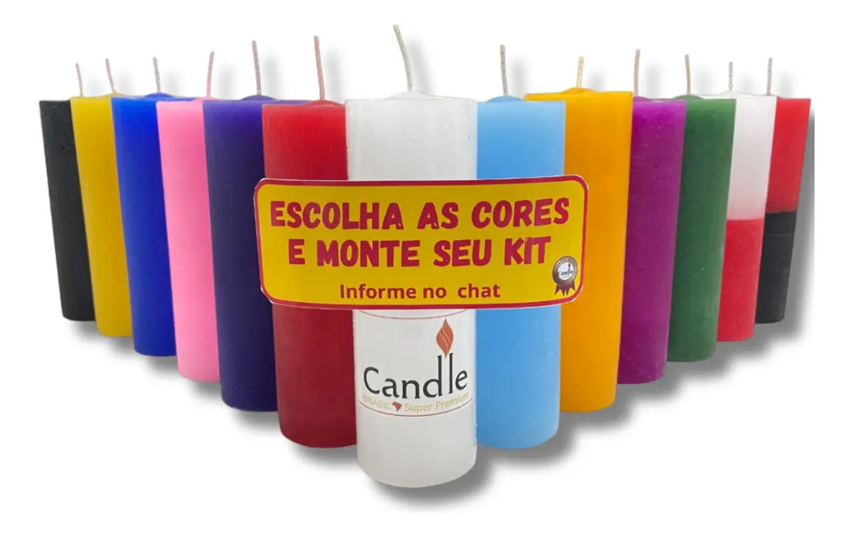 Kit 30 Velas Coloridas 7 Dias Votiva 260g Parafina Atacado Cor Vermelho Fragrância Sem