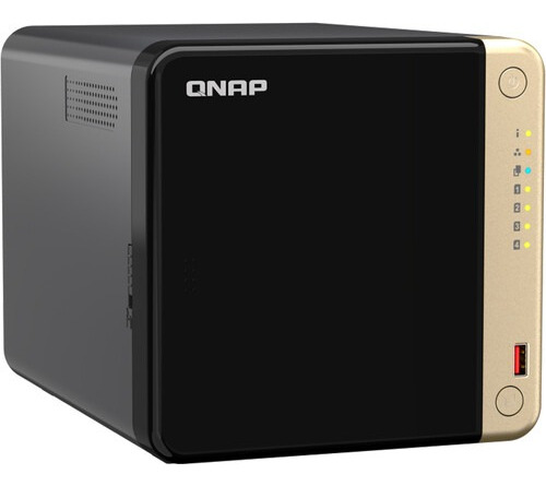 Almacenamiento Nas Storage 4 Bahías Qnap Ts464 Raid M.2 Pcie