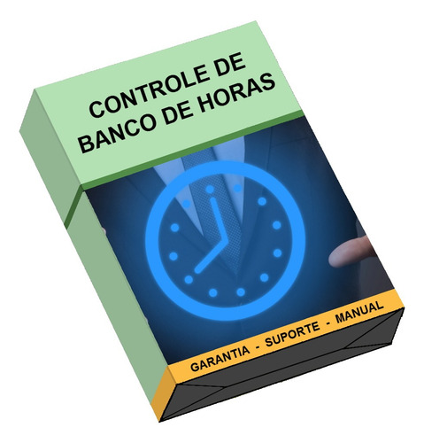 Planilha De Controle De Banco De Horas - Folha De Ponto