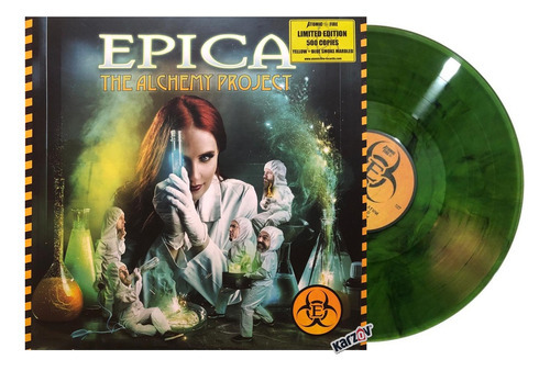 Epica The Alchemy Project Splatter Green Verde Lp Vinyl