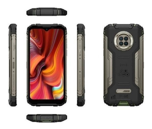 Imagen 3 de 3 de Doogee S96 Pro Dual SIM 128 GB army green 8 GB RAM