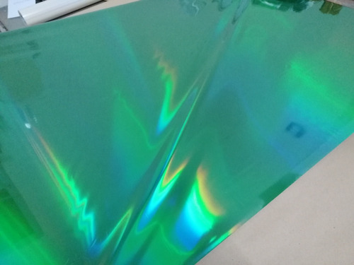 Foil Hologrfico Tornasolado P Laser 21,3cm X 3mt = A 10 H A4