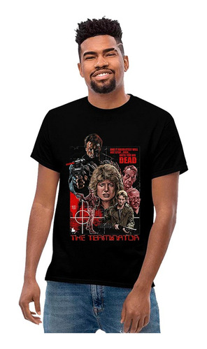 Playera Películas The Terminator Diseño 87 Playeras Beloma