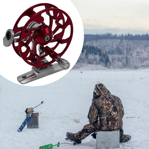 Carrete De Pesca Con Mosca, Carrete De Baitcasting Para Rojo