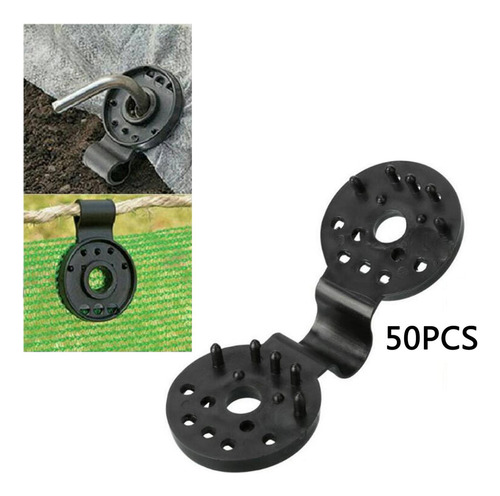 . Paquete De 50 Clips De Lona Para Carpa Abrazaderas De Lona