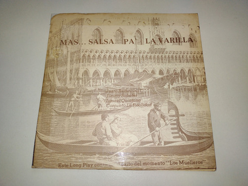 Lp Vinilo Disco Acetato Justo Ismael Sabater Salsa