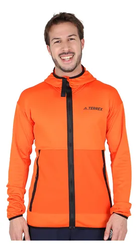 adidas Chaqueta Fast Running Naranja para Mujer