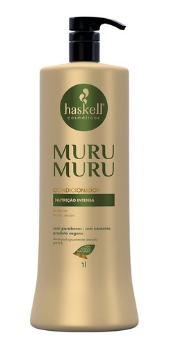 Condicionador Murumuru 1litro Restaurador Hidratante Haskell