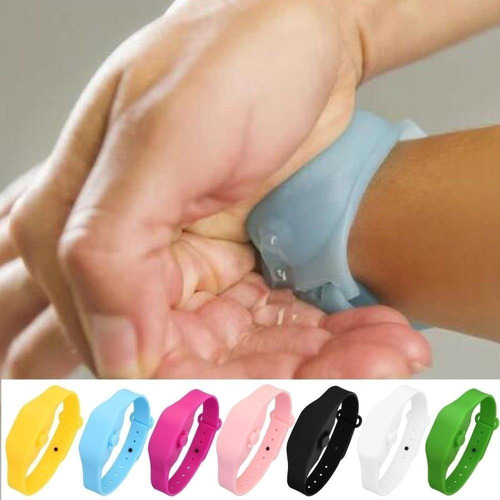 Pulsera Dispensadora De Gel Antibacterial, Recargable