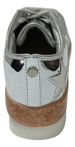 Tenis Dama K-swiss Pltaforma Gyn Silver 9f181086