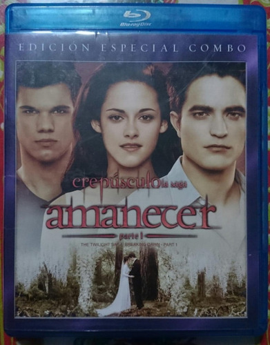 Crepusculo Amanecer Parte 1 Edicion Especial Combo