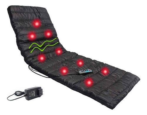 Masajeador Colchoneta Eléctrica Con Calor Para Cama Paragon.