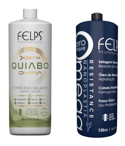 Progressiva Felps De Quiabo 1l + Omega Zero Resistance 1l