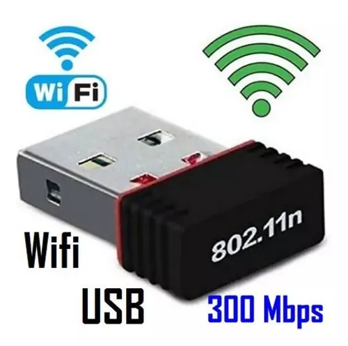 Receptor Wifi Usb 300mbps. Los Teques