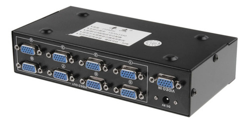 Fj-2508a 8 Port Vga Video Splitter High Resolution 1920 X 14