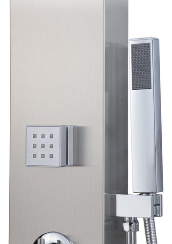 Imagen 3 de 6 de Columna De Ducha Escocesa Panel Hidromasaje Jets Acero Inox
